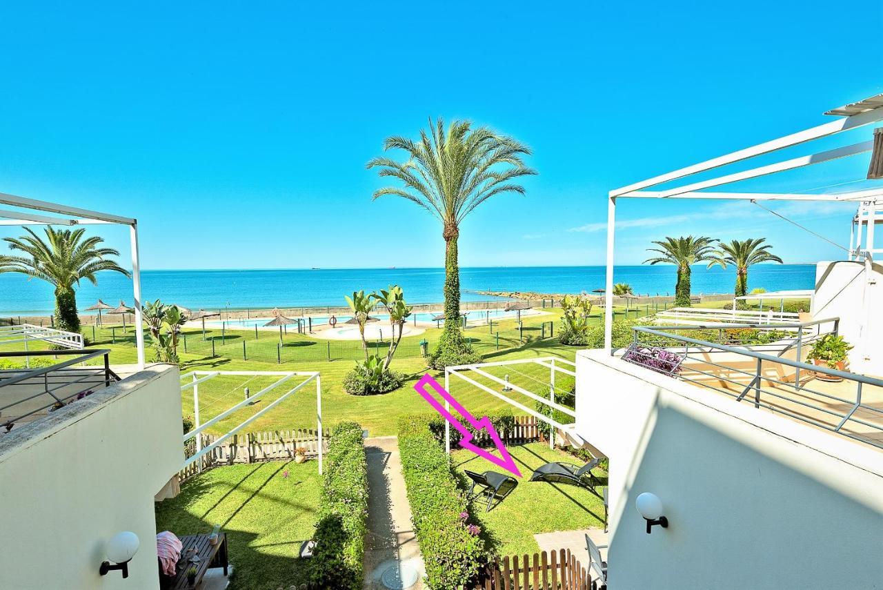 On Beach Deluxe Apartment With Pools And Own Garden El Puerto de Santa María Esterno foto