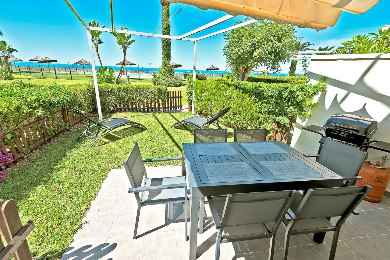 On Beach Deluxe Apartment With Pools And Own Garden El Puerto de Santa María Esterno foto