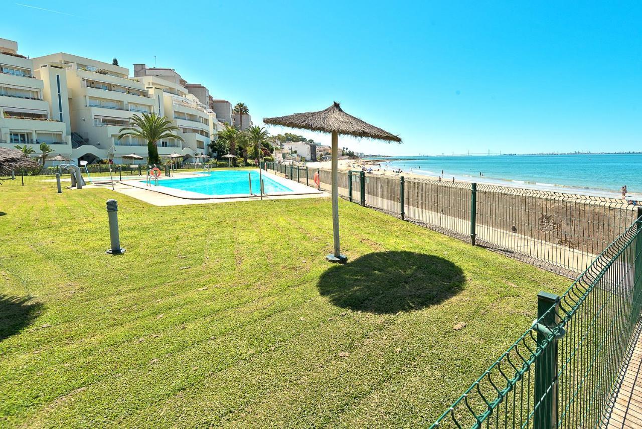 On Beach Deluxe Apartment With Pools And Own Garden El Puerto de Santa María Esterno foto